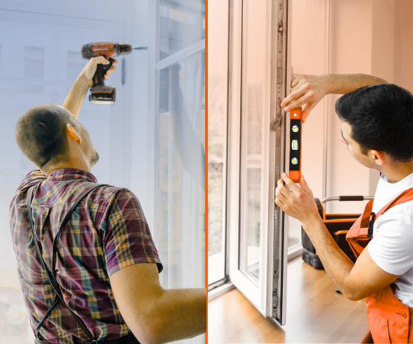 Comparison between DIY and professional window repair